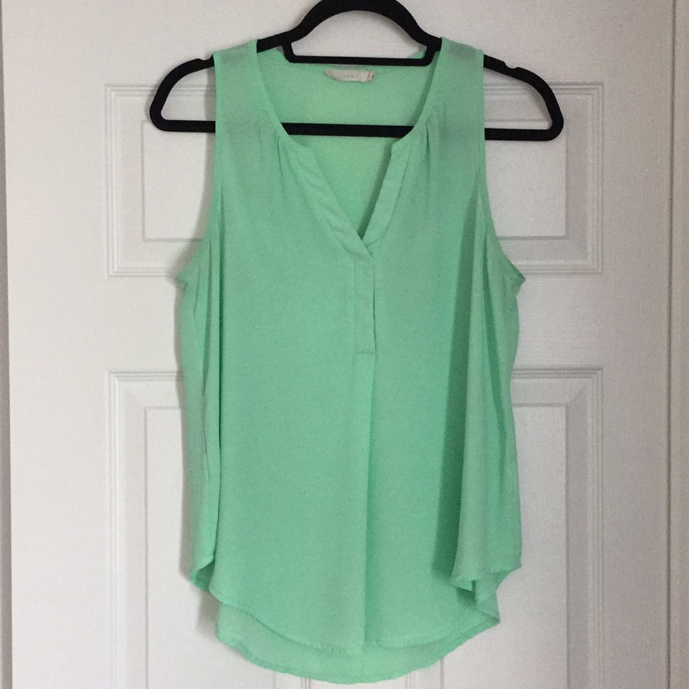 Green Lush Relaxed Tank